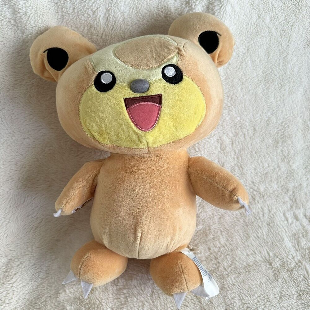 Build A Bear Workshop Pokémon Teddiursa Bear Plush Stuffed Animal Toy BAB